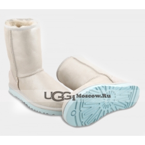 UGG Women Classic Short I Do - White