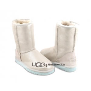 UGG Women Classic Short I Do - White