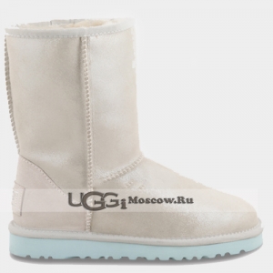 UGG Women Classic Short I Do - White