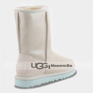 UGG Women Classic Short I Do - White