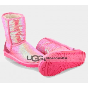 Ugg Women Sparkles - Multi Raspberry 