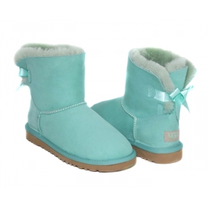 Ugg Women Bailey Bow Mini - Turquoise