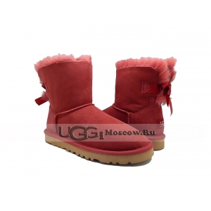 Ugg Women Bailey Bow Mini - Red