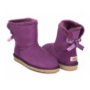 Ugg Women Bailey Bow Mini - Lilac