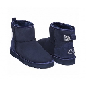 Ugg Women Mini Crystal Bow - Navy