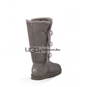 UGG Women Bailey Bling Tall - Grey