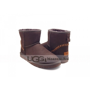 Ugg Men Classic Mini Leather - Chocolate