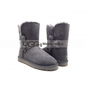 Ugg Bailey Button Short Briana - Grey