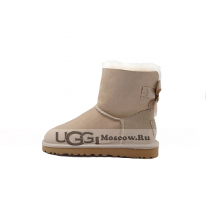 Ugg Women Bailey Bow Mini Pattern - Sand