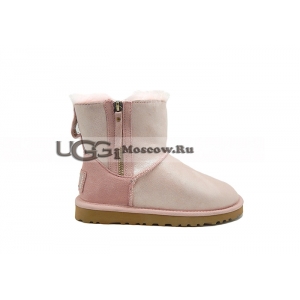 Ugg Women Mini Double Zip Glitter - Rose