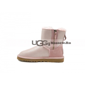 Ugg Women Mini Double Zip Glitter - Rose