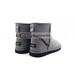 Ugg Men Classic Mini Leather - Grey