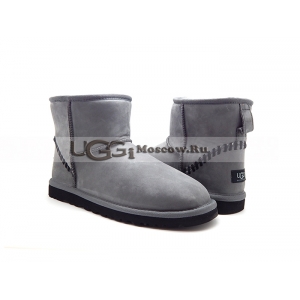 Ugg Men Classic Mini Leather - Grey