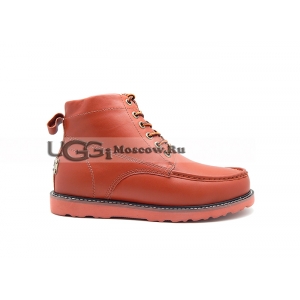 Ugg Men’s Moreau Leather Stylish - Red