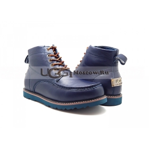 Ugg Men’s Moreau Leather Stylish - Blue