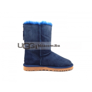 UGG Women Short Zip - Blue