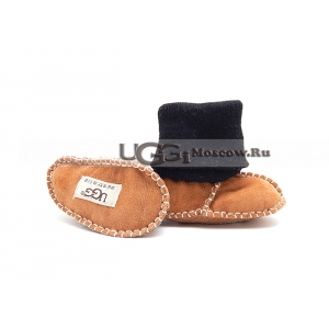 UGG Baby Little Ones - Black/Chestnut