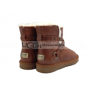 UGG Women Mini Emersen Metallic - Chestnut