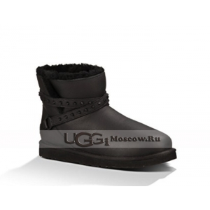 UGG Women Mini Emersen Metallic - Black