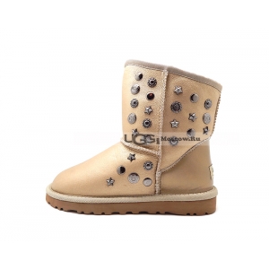 UGG & Jimmy Choo Starlit Metallic - Soft Gold