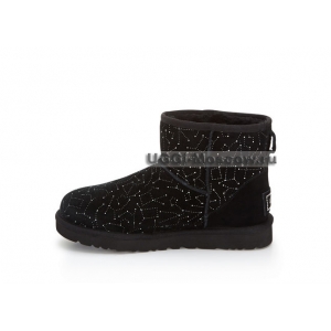 UGG Women Classic Mini Constellation - Black