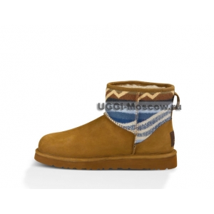 Ugg Women Classic Mini Pendleton