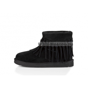 Ugg Women Wynona Fringe - Black