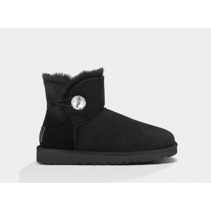 UGG Bailey Button Mini Bling - Black