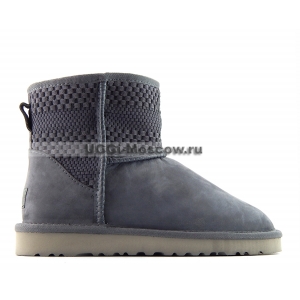 Ugg Women Classic Mini WEAVE - Grey