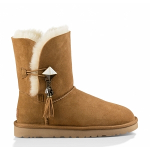 UGG Women Bailey Button Lilou - Chestnut