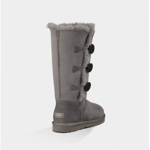 UGG Women Bailey Button Triplet - Grey